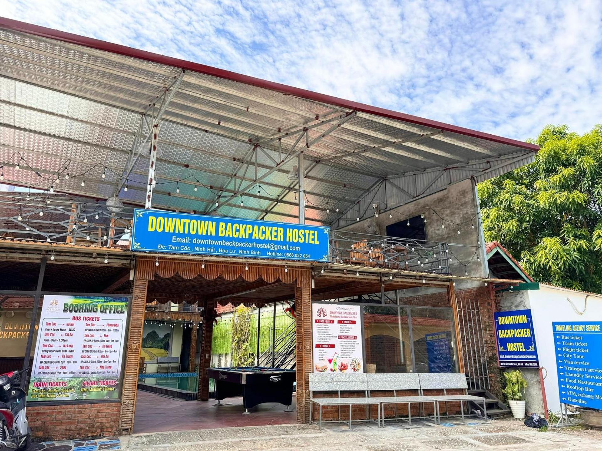 Downtown Backpacker Hostel ニンビン エクステリア 写真